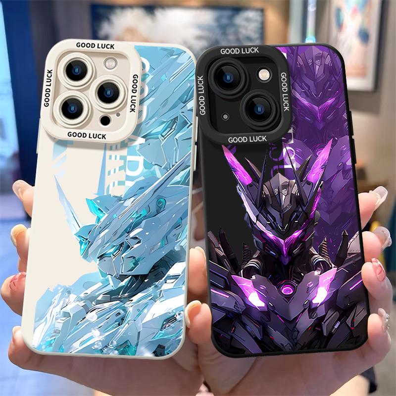Ốp Điện Thoại Cho Vivo iQOO Z9X Z9 Turbo Z9Turbo + Plus Thiết Kế Mecha Anime Phong Cách Cá Tính Thích Hợp Cho Nam Bé Trai Thanh Niên Và Giới Trẻ Ngầu Và Hợp Xu hướng Vỏ Bảo Vệ Điện Thoại Di Động Có Bảo Vệ Ống Kính