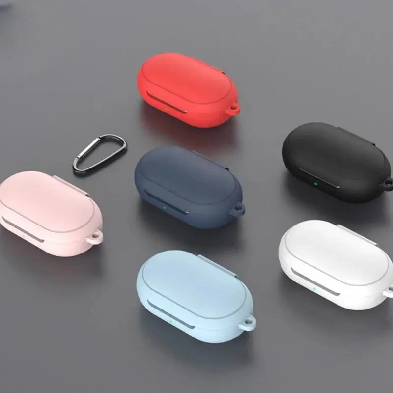 Soft Silicone Case Protective Cover for Buds Plus Bluetooth-compatible Earphone Cover Anti-lost Protective Cases