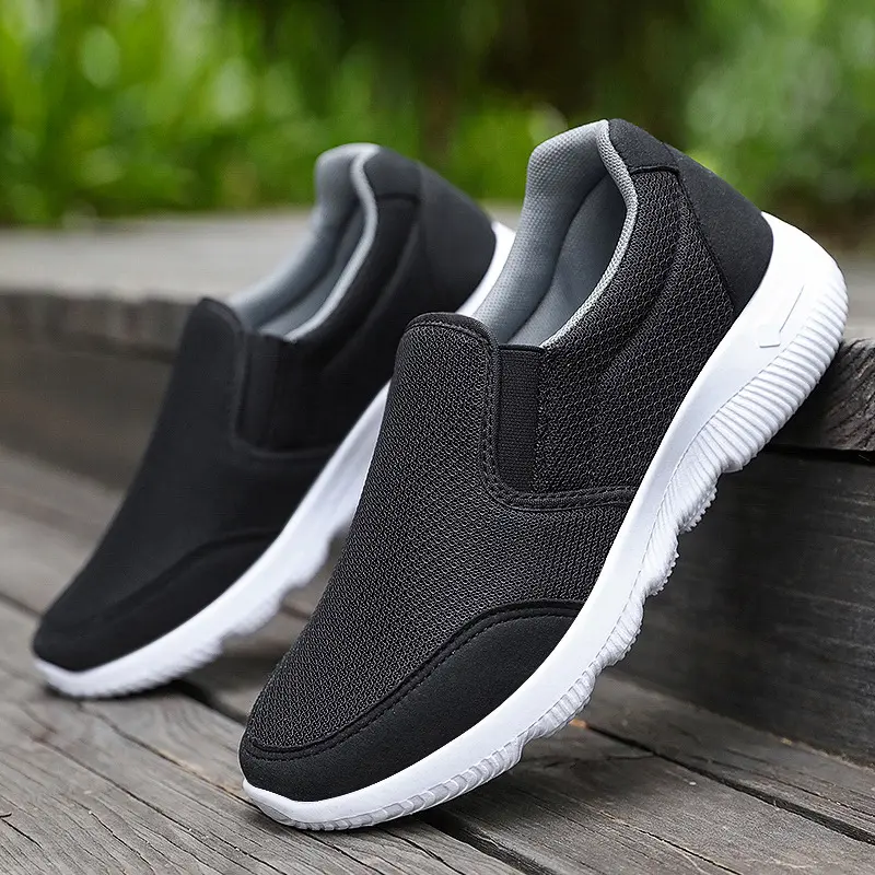 2025 Old Beijing Cloth Shoes Couple Shoes for the Old Soft Bottom Casual Sneaker Soft Bottom Pumps Middle-Aged and Elderly Walking Shoes