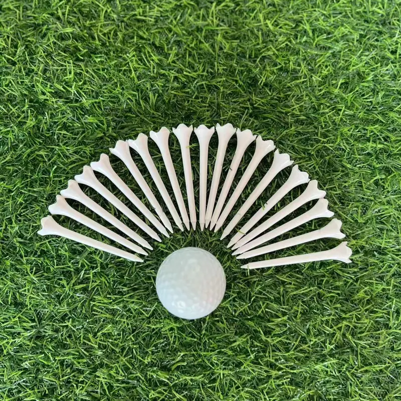 Unbreakable Golf Tees, 30/50/100pcs Professional Durable Plastic Golf Tees, Golf Clubs, Reusable Golf Balls Accessories and Gifts for Golfer Lovers, Fathers Day Gift, Golf Accessory 8