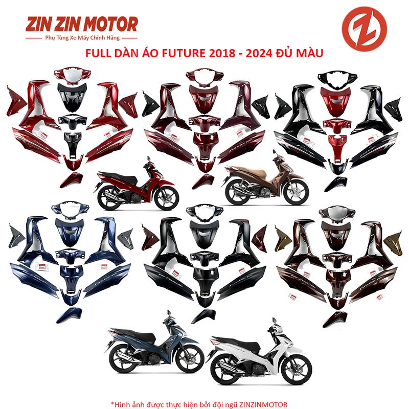 Bộ Dàn Áo Future 125 Fi 2018 2019, Xe Future 125 Led 2020 2021, Fu Led 2022 2023 2024 Chính Hãng Đủ Màu - ZZM