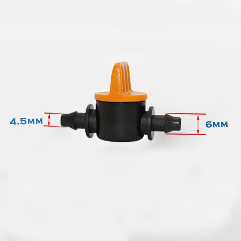 [GFJGFJ] HCM Van khởi thủy khóa ống LDPE 6mm, Van sino khóa gắn béc tưới phun sương, tưới phun mưa