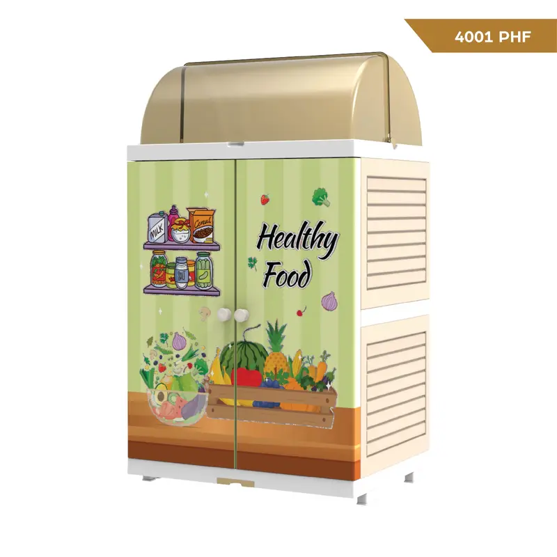 LEMARI PIRING NAIBA SUSUN 2 Furniture Furniture 0