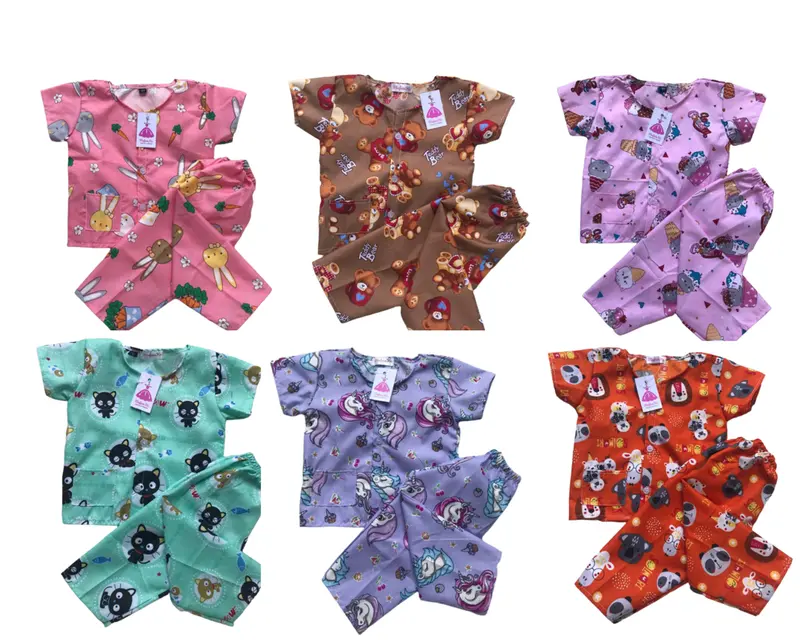 piyama anak 1 bulan - 6 bulan size XS 100ribuan 6stel Cewe Cewek Cowo 2
