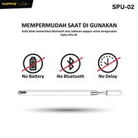 Gambar HIPPO STYLUS PEN SPU-02 UNIVERSAL 2 IN 1 Capacitive Stylus Touch for Ipad Android Tablet Free Glove White dari Hippo Indonesia Kota Administrasi Jakarta Pusat 5 Tokopedia