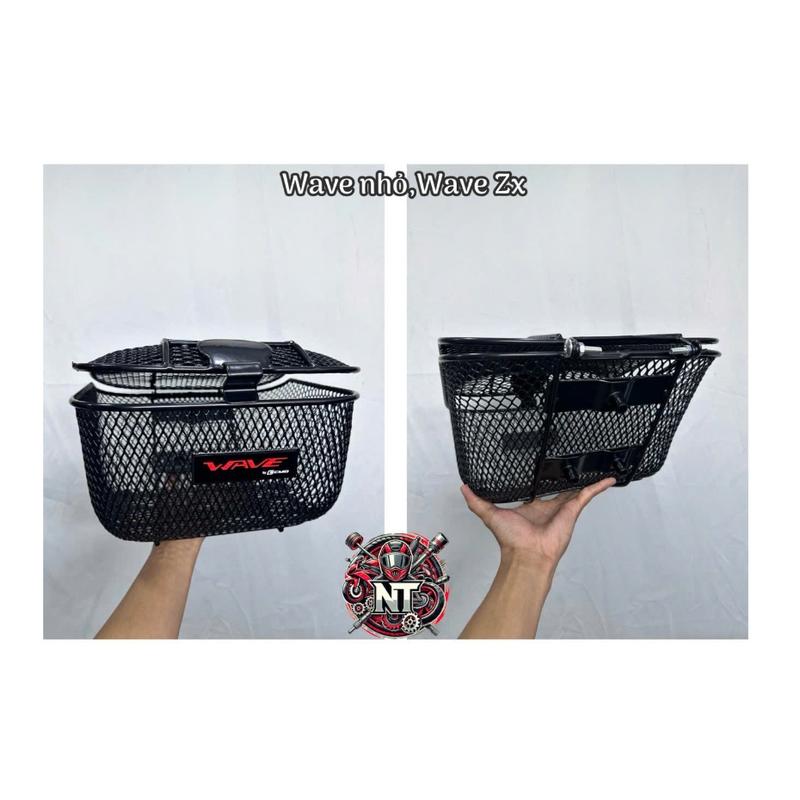  rổ Wave Nhỏ Wave ZX đời đầu có nắp đậy tặng ốc gắn rổ NT1 