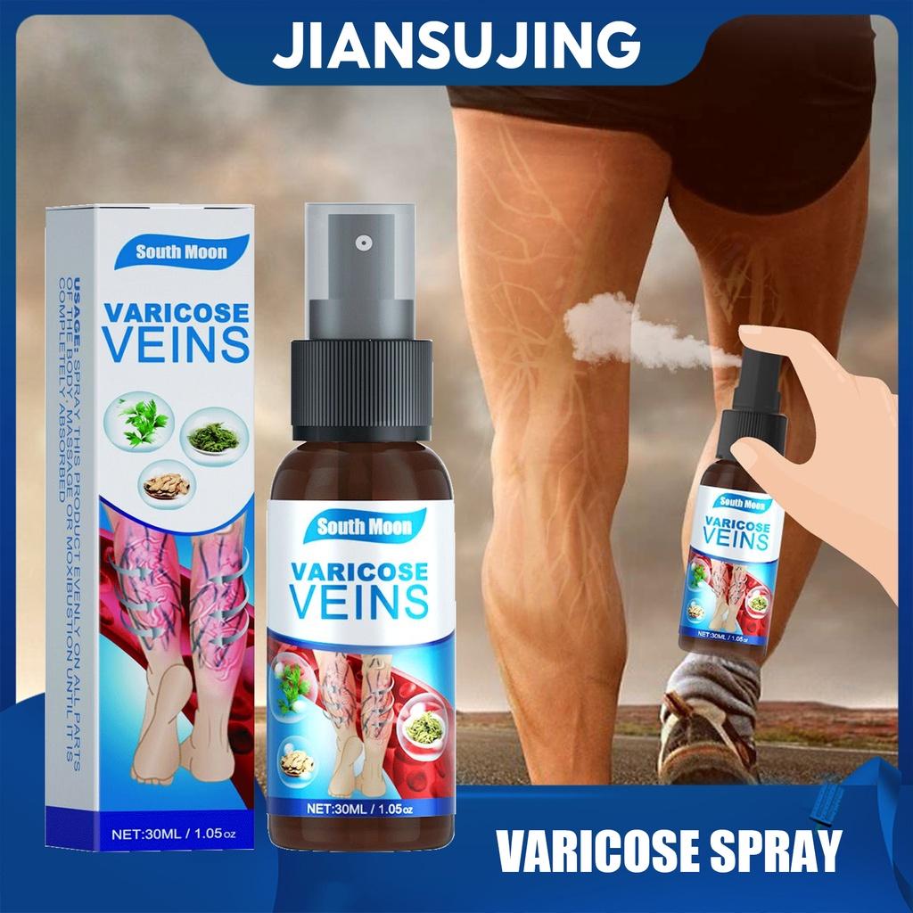 Semprotan Penghilang Varises South Moon Efektif Perbaikan Efek Khusus Penghilang Varises Efektif Semprotan Pereda Nyeri 30ml Khusus untuk Varises