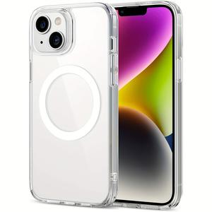 iPhone用磁気保護ケース 耐衝撃全面保護 透明デザイン iPhone 17 Air 16 Pro Max, 16 Pro, 15, 14, 13, 12, 11, XS Max, XR, 7, 8, SE2, SE3対応