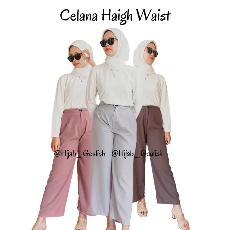 Celana Haigh Waist / Kulot Haigh Waist / Highwaist 0