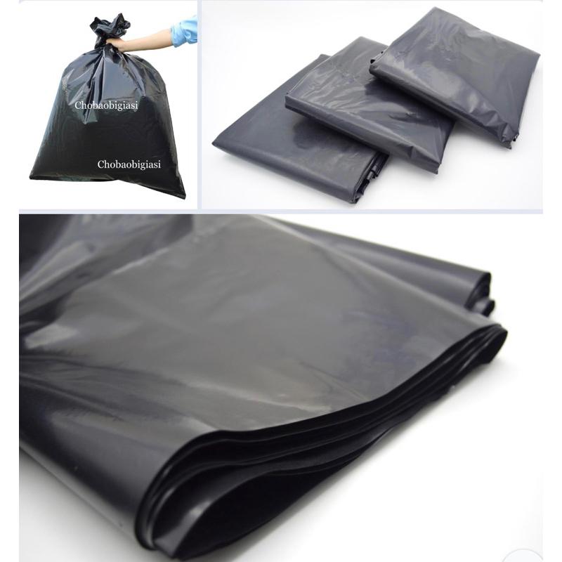 Product Introduction of {1kg/size} Túi đựng rác đen 60 lít, 120lít, 240lít (dạng rời), túi rác công nghiệp (có 5size 60,70,80,90,120), SP y hình 16