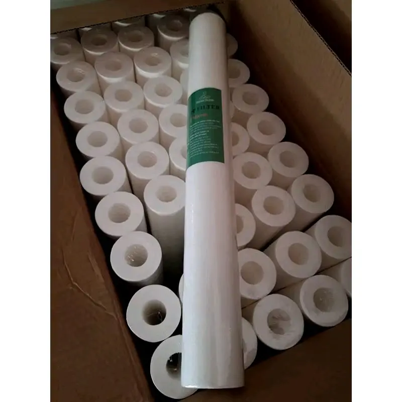 Combo 10 lõi lọc thô 20 inch lõi số 1, lõi lọc nước đầu nguồn thay cho cốc lọc 20inch ren 21 và 27 5
