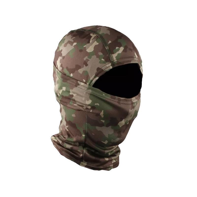 Product Introduction of Balaclava Tactical Camo Face Mask, 1 Piece UV Protective Windproof Face Cover for Women Men Hunting Fishing Motorcycle Sun Hood Cover 4