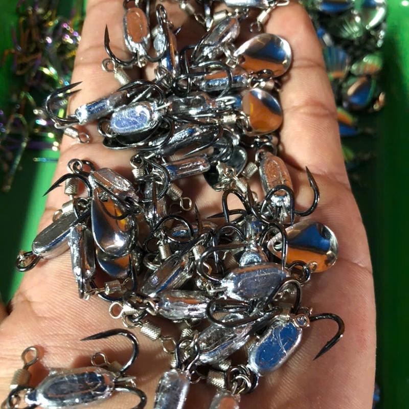 [N THỦ LURE] lưỡi BKK Trắng và BKK Đen thay thế lắp body nhái hơi mini F28pro 2.8cm Đi Câu Fishing Bắt Cá Câu Cá