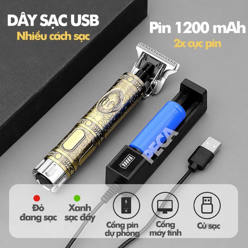  tông đơ cắt tóc tạo kiểu tóc nam ,mẫu chắn viền pin 250000 bấc  & thay thế 