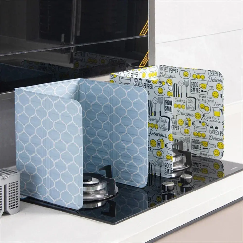 Tấm chắn bếp Gas, tấm bảo vệ dầu giấy nhôm, cho Nấu Ăn Rau Củ Chiên, phụ kiện nhà bếp, chống bắn dầu, thích hợp cho bếp