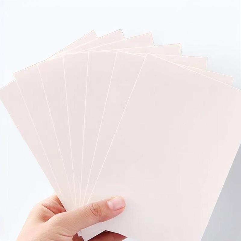 Solid Color Blank Card (20pcs), DIY Scrapbooking Craft Paper, Decorative Paper for DIY Scrapbooking Journaling 0