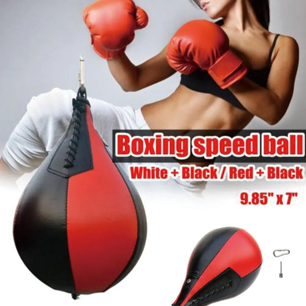 1PC Boxing Speed Pear Ball Support Boxing Reaction Ball For Sports