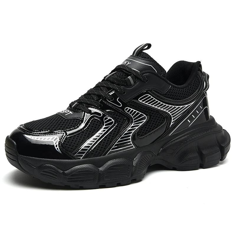2024 Aanpassen Man Casual Mode Sneakers Snelle Levering Dropshipping Blank Mesh Wandelen Hardlopen Sportschoenen voor Mannen Atletische Hardloper_voghion.com