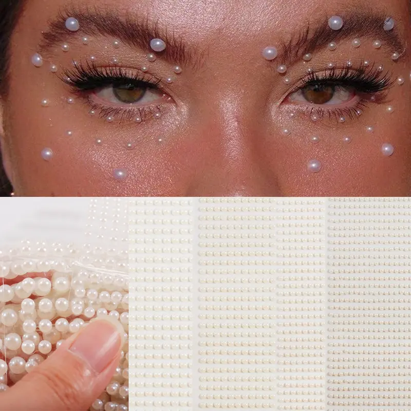 CSP023 – 3PCS Manik Mutiara Pearl / Hiasan Make Up / Nail Art  Cosplay  Jepang 0