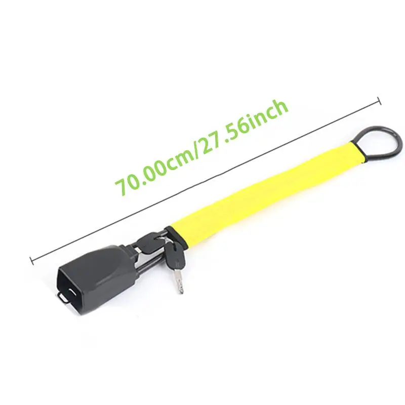 Car Steering Wheel Lock with Key, Anti-theft Car Steering Wheel Lock with Key, Universal Car Steering Wheel Lock, Easy To Use Car Accessories, Locks & Security 5