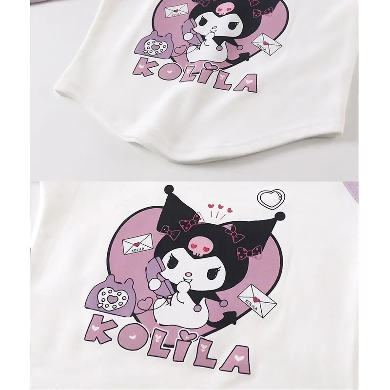 BAJU ANAK PEREMPUAN KAOS LENGAN PANJANG MOTIF KARAKTER BAHAN LEMBUT 3