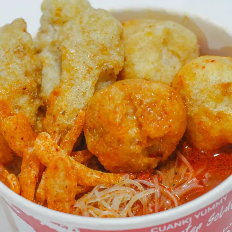 Ciomy Cuanki Yummy Makanan Viral KAI Kereta Api Non MSG Rasa Cheese Spicy & Chicken Spicy 3