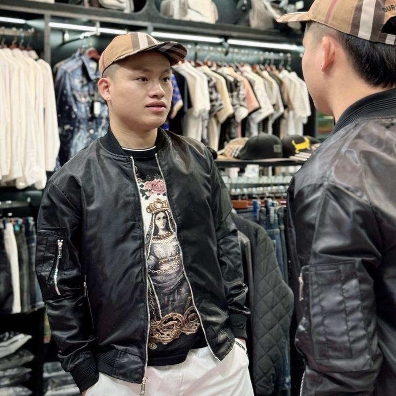 Áo khoác d2 gió cho nam trong giỏ hàng Menswear Nhung Jacket