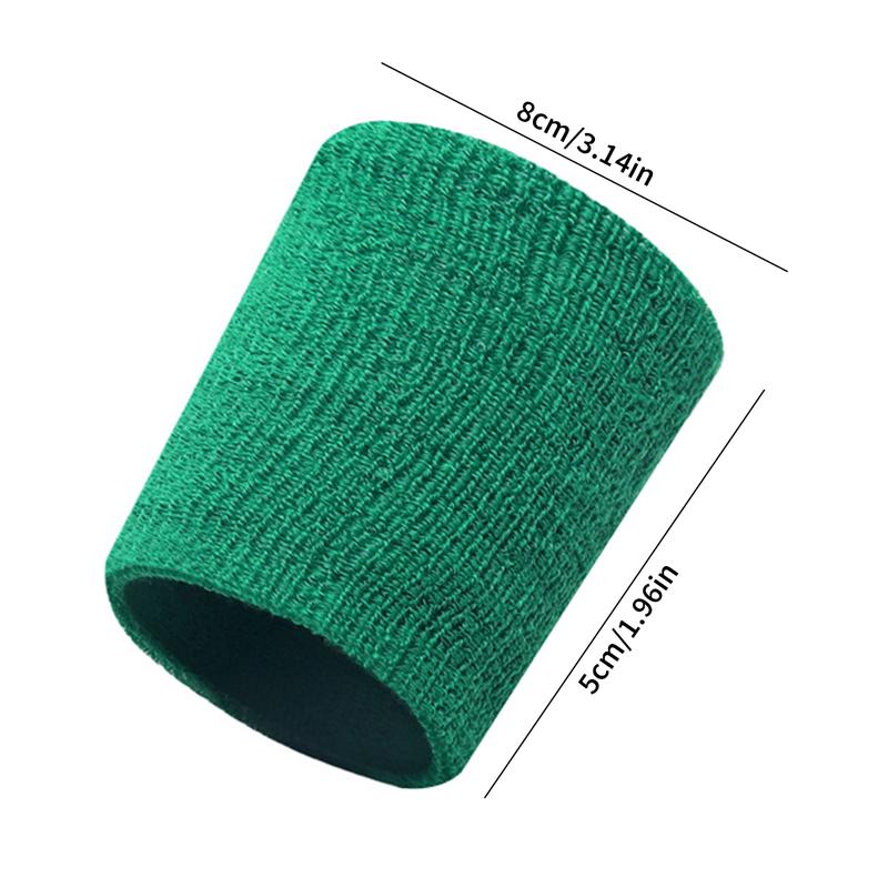 Product Introduction of Dây Đeo Cổ Tay Thể Thao, Vải Terry, 8x5 Cm, Thích Hợp Cho Tennis, Bóng Chày, Chạy Bộ, Thấm Hút Mồ Hôi Và Thoáng Khí, # Hàng Thể Thao, Thiết Bị Tập Thể Dục, Hấp Thụ Mồ Hôi 24