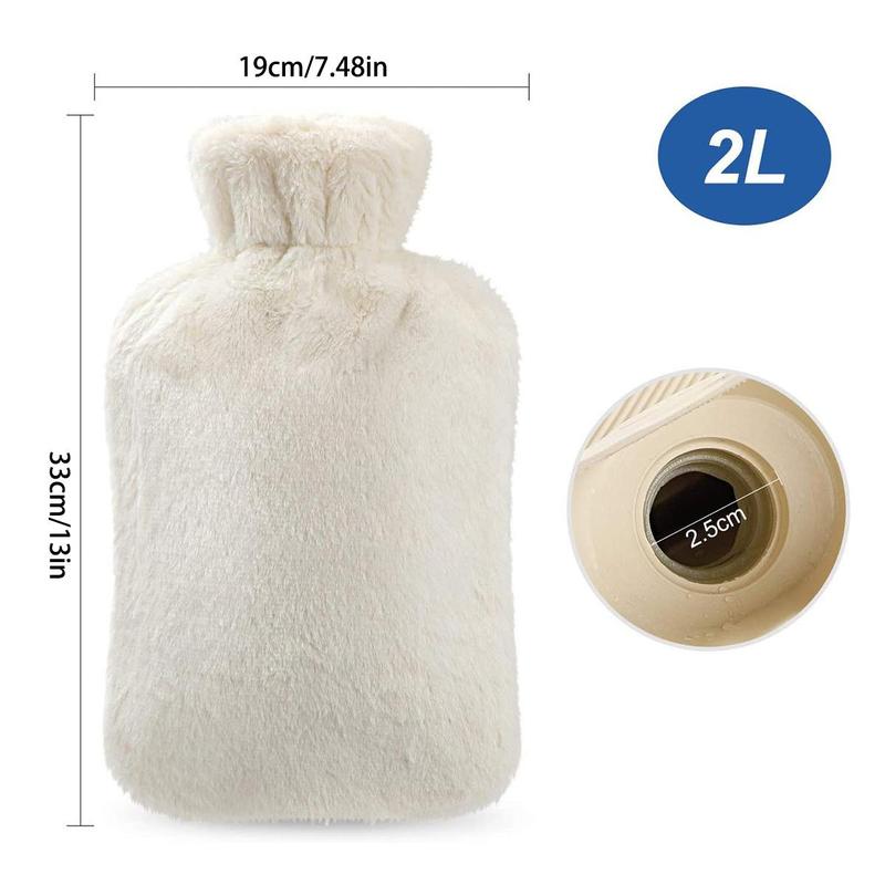 Product Introduction of Water-Filled Hot Water Bottle Thick Explosion-Proof Girls Warm Hand Hot Compress Belly Warm Foot Imitation Rabbit Wool Water-Filled Warm Hand Bag 20