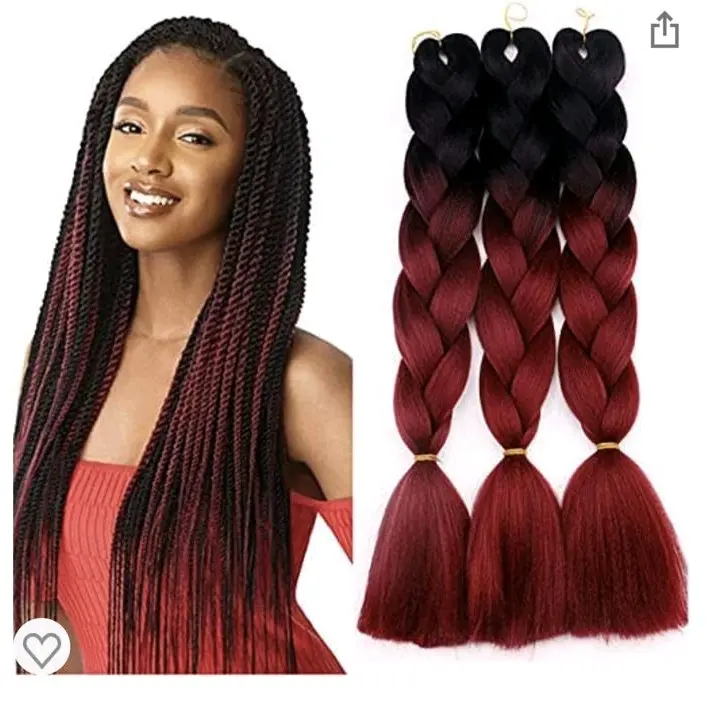 Kepang Rambut Jumbo Braid 3