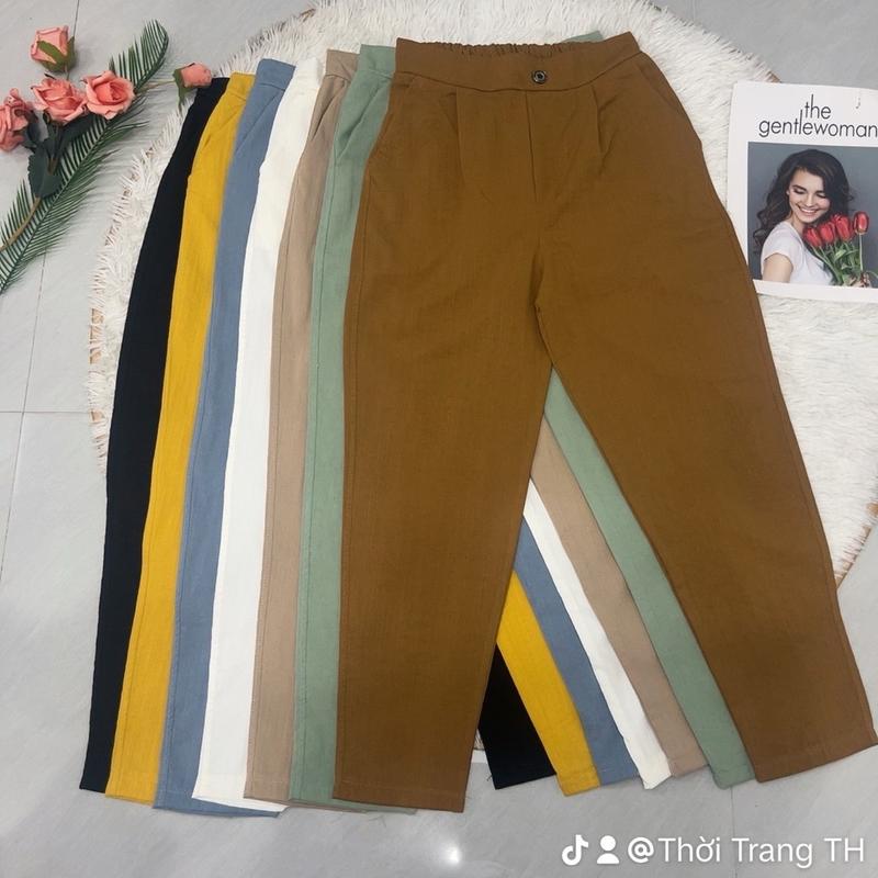 Quần đũi baggi lưng thun siêu thoáng mát