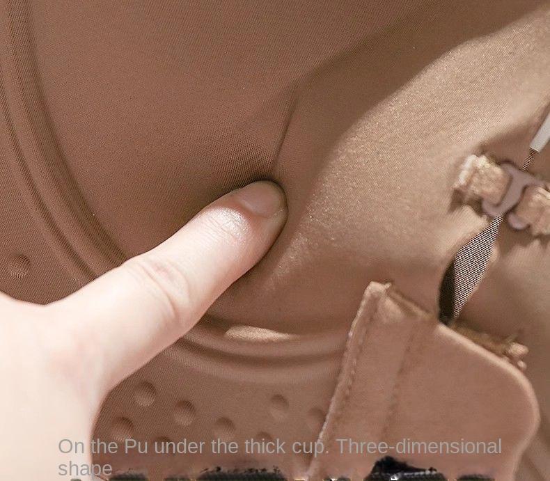 Product Introduction of Áo Ngực Gợi Cảm, LSJ, Không Dây Khóa Trước, Chống Trượt, Ngực Nhỏ Chun, Thoải Mái, Áo Ngực Dép nữ quai Kính gắn nón 11