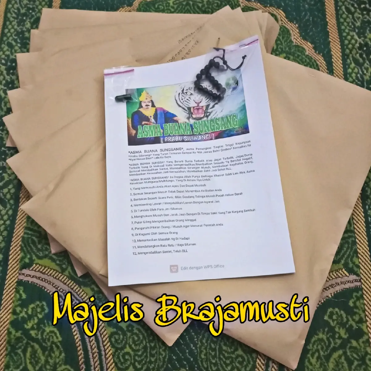 Asma Buana Sungsang Tingkat Pamungkas