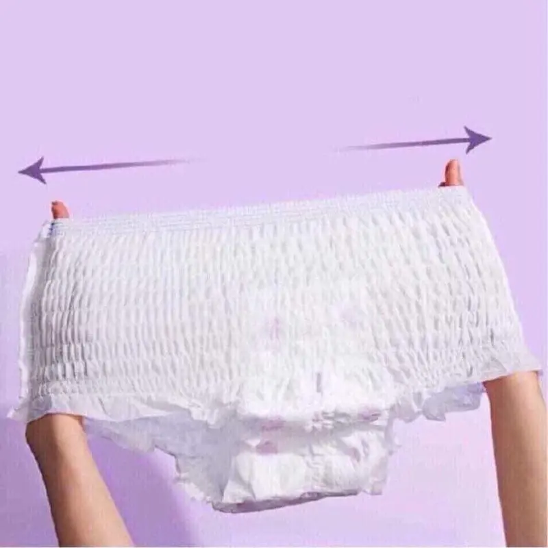 1 Bịch 50 Băng Vệ Sinh Dạng Quần Có Túi Bọc Từng Miếng Size 30-100kg 2