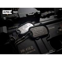 Gambar Rantai kalung biji lada anti karat & alergi bisa untuk dog tags / gantungan kunci / dog tags militer dari Alpha Tags Kab. Tangerang 3 Tokopedia