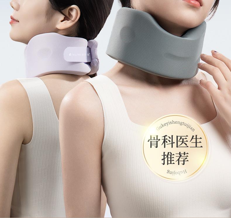 Product Introduction of Neck Support Bandana Neck Support Anti-Lower Head Forward Cervical Spine Brace Home Physiotherapy Traction Artifact Support Scarf Autumn and Winter Comfort 3