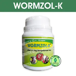 WORMZOL-K Obat Cacing Ternak 10 Kaplet