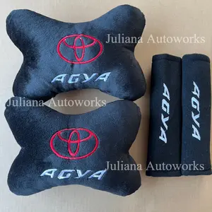 Bantal Mobil Agya Bantal Leher Jok Mobil Cover Seatbelt Agya