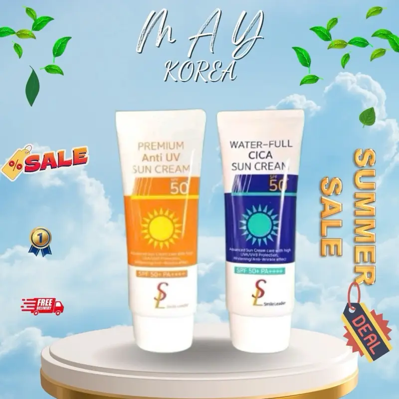 Kem Chống Nắng Smile Leader Sun Cream SPF  50 + PA++++ Hàn Quốc