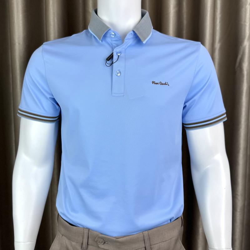 Áo Polo Nam, Áo Thun Nam Ngắn Tay, Áo Polo, Áo Thun Trắng Pierre Cardin Chính Hãng Hàng Xuất Dư Xịn Hàn Quốc Menswear Shirt polo laurenralph có thể giặt máy thanh lịch 8