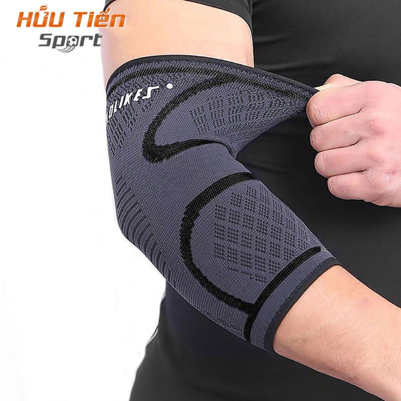 Băng Khuỷu Tay, Bó Bảo Vệ Khủy Tay Cùi Chỏ Aolikes AL7547 Tập Gym Chơi Thể Thao Đá Bóng Cầu Lông Bóng Chuyền Sport Tập Thể Dục 1