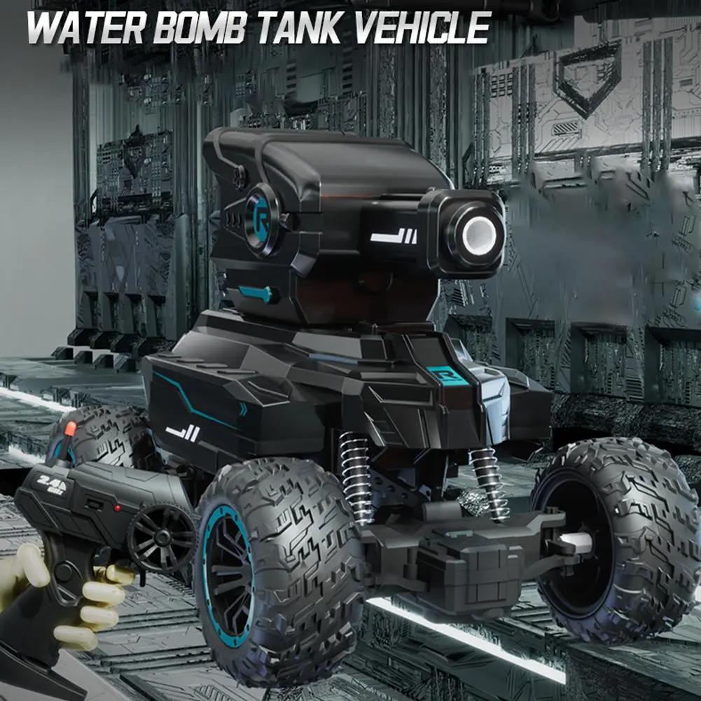 1 Pcs ABS Tank Remote Control Car Toy Electric Car Mechanical Mecha Boy Christmas Four-wheel N4Y5