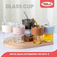 Gambar GELAS ESTETIK GORGOUS TUMBLER CUP AESTHETIC SOUVENIR GELAS MINUM KACA FREE SEDOTAN RSM5063 dari Belanja Elektronik Kota Administrasi Jakarta Barat 1 Tokopedia