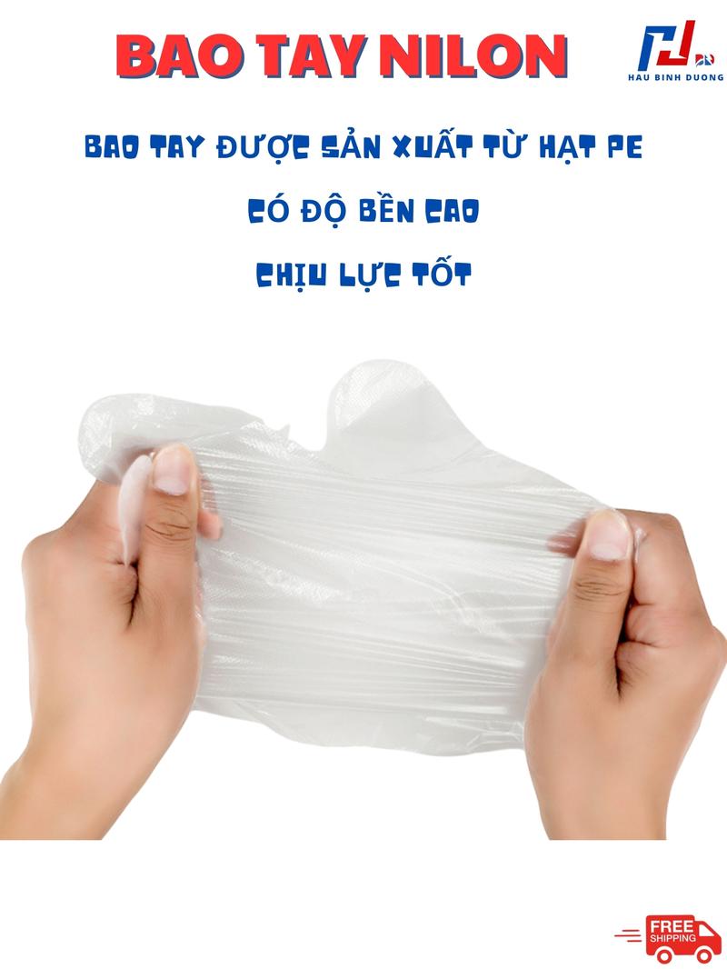 Product Introduction of 1kg Bao tay nilon loại tốt 400 cái, Găng tay nilon dày dai 19