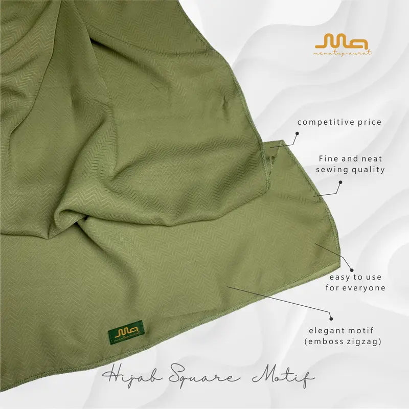 MA MENUTUP AURAT - HIJAB SEGI EMPAT MOTIF - JANNAH SERIES / SPRING SUMMER 2023 4