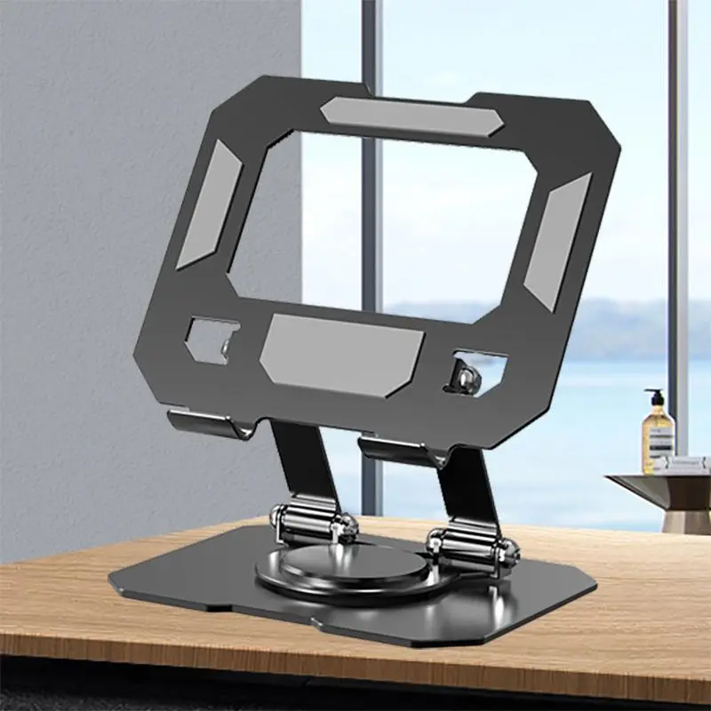 Desktop Tablet & Laptop Stand, Rotatable Tablet Holder, Stable Tablet Stand for Home Office, Tablet & Computer Accessories