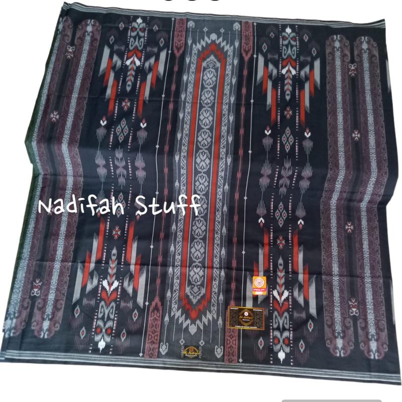 Al anbiyaa Black Series Sarung Pria Dewasa Motif BHS ARDAN Katun Nyaman 0