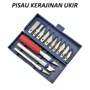 Pisau Kerajinan Ukir Seni Grafir Multifungsi 13 in 1 Craft Art Tool Set