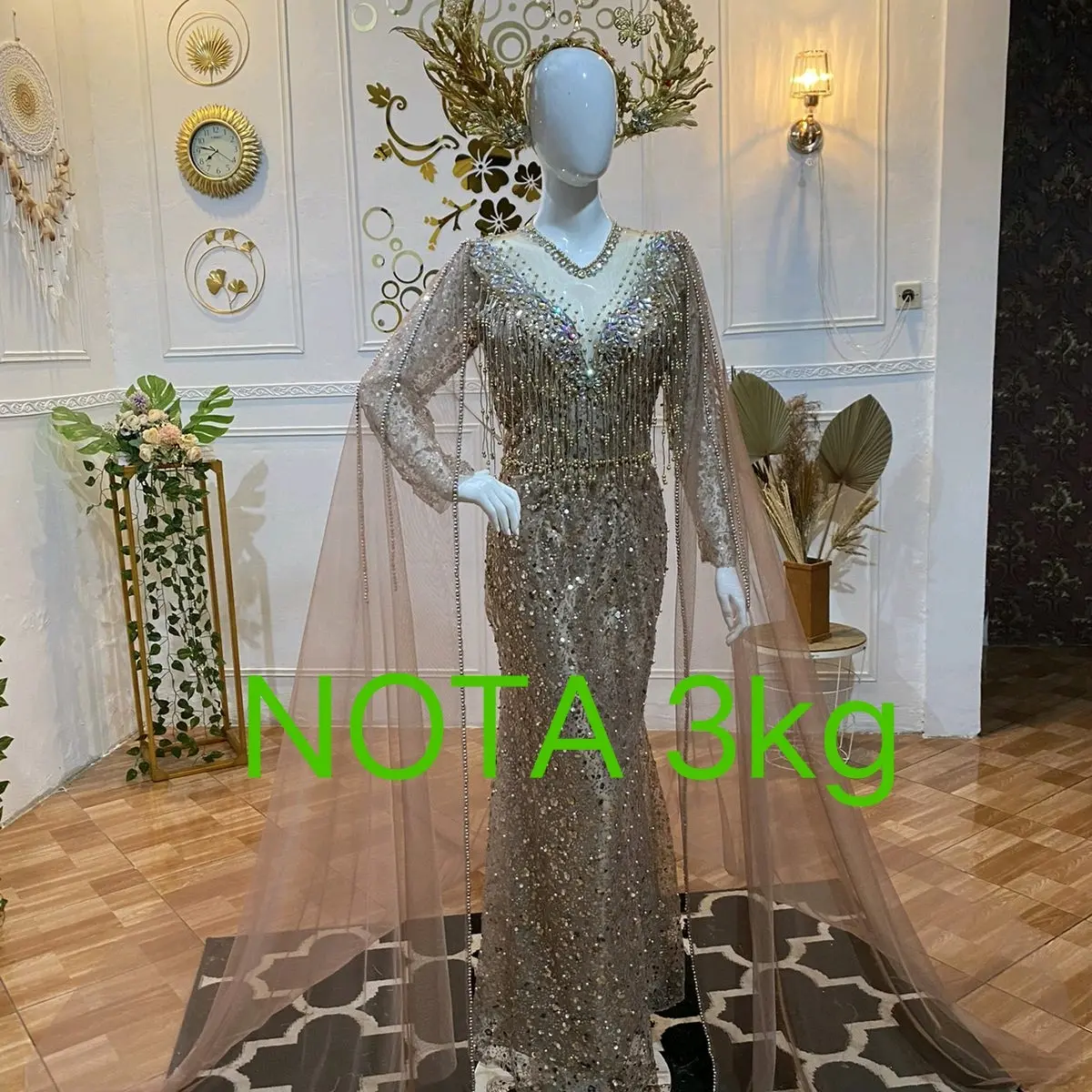 LINK CO gaun barbie / slim pengantin