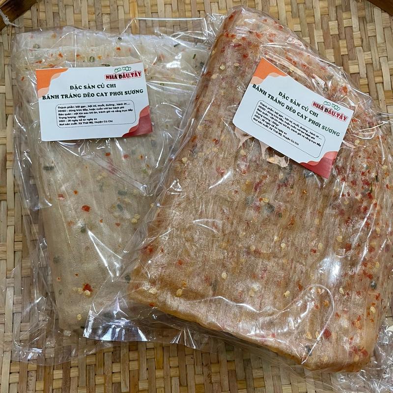 (Combo 1kg) Bánh tráng cay vừa 500gr- bánh tráng cay nhiều 500gr Snack Ăn Vặt